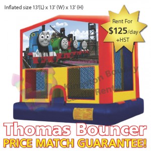 Kingston Bouncy Castle Rentals - Separate Castles 2014 - Thomas Bouncer No Slide